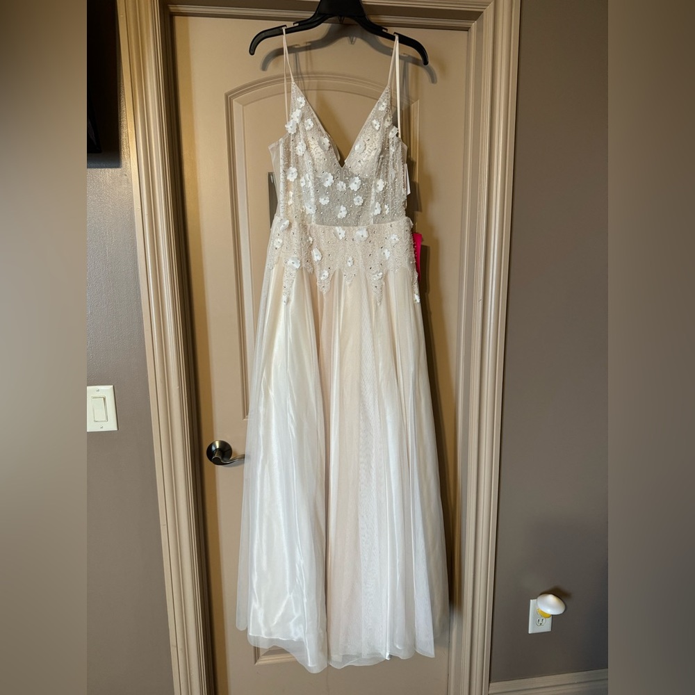 Off white prom dress